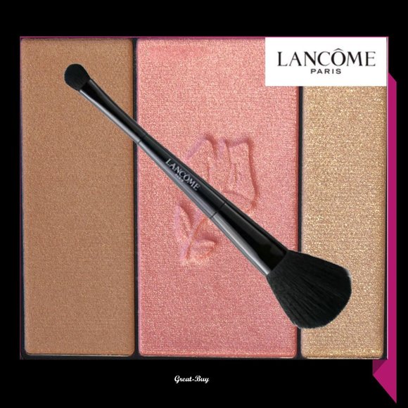 2x Lancome Double Ended Contour Brush Only - Picture 1 of 6